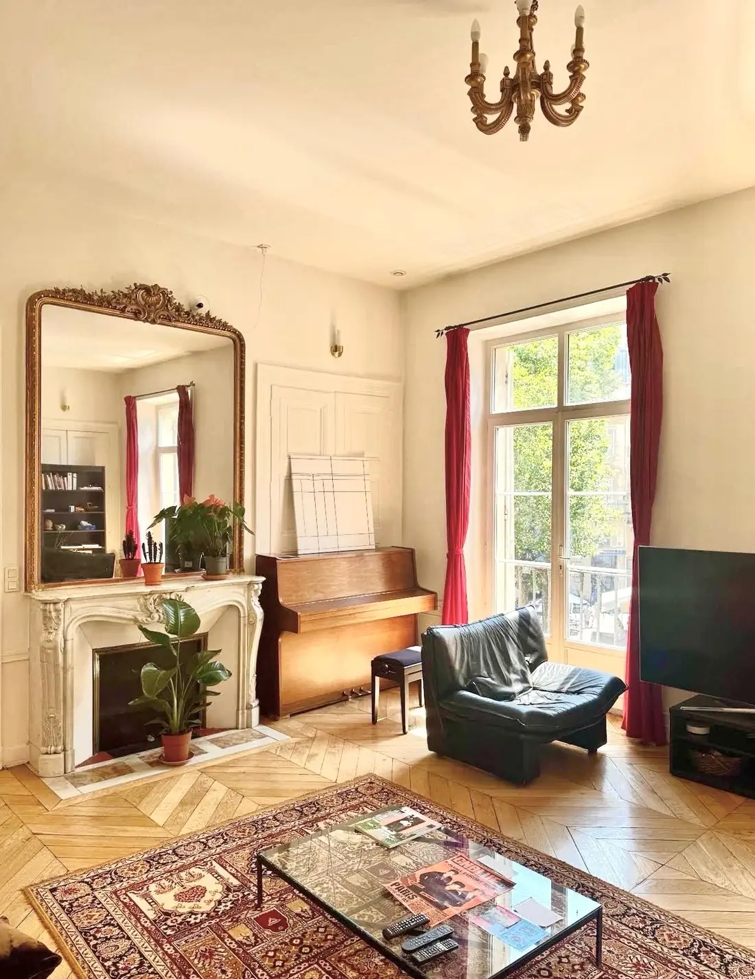 The living room